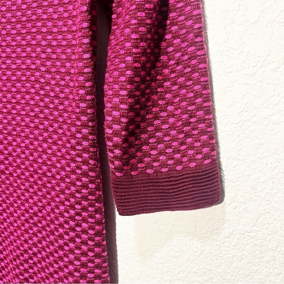 Boden Merino Wool Blend Knit Dartmouth Tunic Cowel Neck Dress Mod Texture - Picture 11 of 13